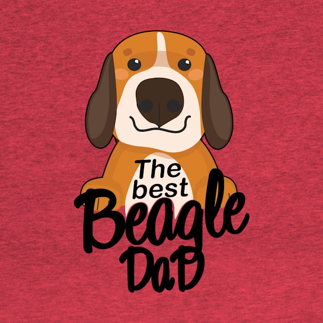 The Best Beagle Dad by cartoon.animal